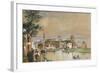 Exeter and the Canal Basin, 1835-40-John Gendall-Framed Giclee Print