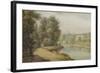 Exeter as Seen from the River, 1816-John White Abbott-Framed Giclee Print