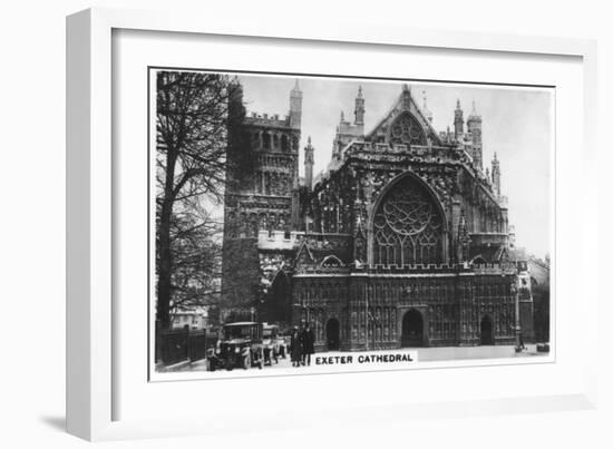 Exeter Cathedral, 1936-null-Framed Giclee Print