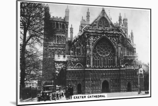 Exeter Cathedral, 1936-null-Mounted Giclee Print