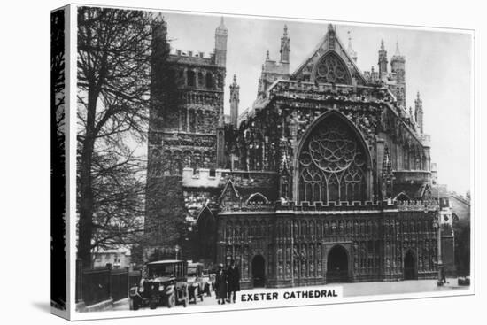 Exeter Cathedral, 1936-null-Stretched Canvas