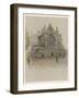 Exeter Cathedral Devon-Cecil Aldin-Framed Art Print