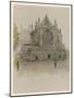 Exeter Cathedral Devon-Cecil Aldin-Mounted Art Print