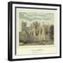 Exeter Cathedral, from the Bishop's Garden-John Francis Salmon-Framed Giclee Print