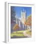 Exeter Cathedral - North Tower, 2003-Anthony Rule-Framed Giclee Print