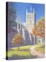 Exeter Cathedral - North Tower, 2003-Anthony Rule-Stretched Canvas