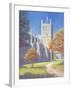 Exeter Cathedral - North Tower, 2003-Anthony Rule-Framed Giclee Print