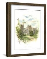 Exeter Cathedral, South East-Arthur Wilde Parsons-Framed Art Print