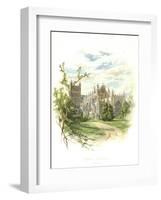 Exeter Cathedral, South East-Arthur Wilde Parsons-Framed Art Print