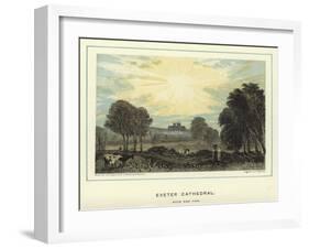 Exeter Cathedral, South West View-John Francis Salmon-Framed Giclee Print