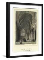 Exeter Cathedral, the Nave Looking West-John Francis Salmon-Framed Giclee Print
