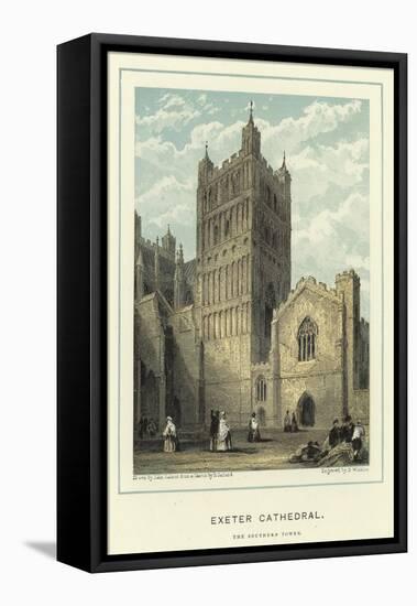 Exeter Cathedral, the Southern Tower-John Francis Salmon-Framed Stretched Canvas
