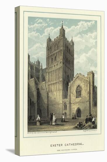 Exeter Cathedral, the Southern Tower-John Francis Salmon-Stretched Canvas