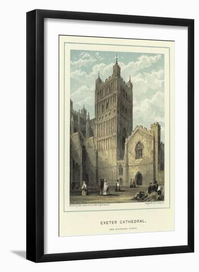 Exeter Cathedral, the Southern Tower-John Francis Salmon-Framed Giclee Print