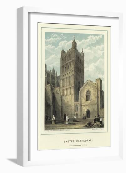 Exeter Cathedral, the Southern Tower-John Francis Salmon-Framed Giclee Print