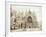 Exeter Cathedral, West Front-null-Framed Giclee Print