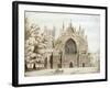 Exeter Cathedral, West Front-null-Framed Giclee Print