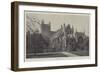 Exeter Cathedral-null-Framed Giclee Print