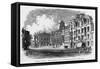 Exeter College, Oxford-null-Framed Stretched Canvas