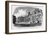 Exeter College, Oxford-null-Framed Art Print