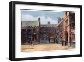 Exeter College, Quad-William Matthison-Framed Giclee Print