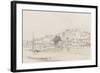 Exeter Custom House and Quay, 1831-Henry Courtney Selous-Framed Giclee Print