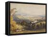 Exeter from Exwick, 1773-William Havell-Framed Stretched Canvas