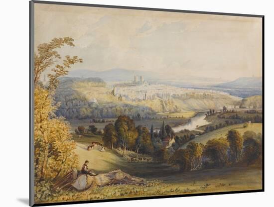 Exeter from Exwick, 1773-William Havell-Mounted Giclee Print