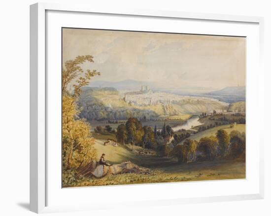 Exeter from Exwick, 1773-William Havell-Framed Giclee Print