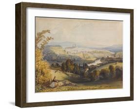 Exeter from Exwick, 1773-William Havell-Framed Giclee Print