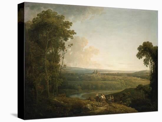 Exeter from Exwick, 1794-Francis Towne-Stretched Canvas