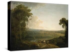 Exeter from Exwick, 1794-Francis Towne-Stretched Canvas