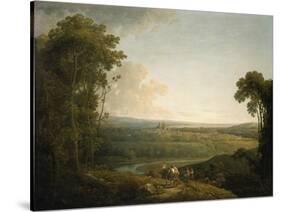 Exeter from Exwick, 1794-Francis Towne-Stretched Canvas