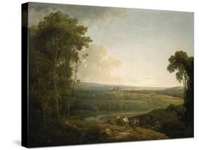 Exeter from Exwick, 1794-Francis Towne-Stretched Canvas