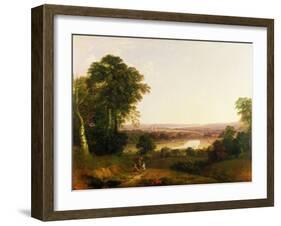 Exeter from Exwick-William Traies-Framed Giclee Print