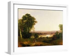 Exeter from Exwick-William Traies-Framed Giclee Print