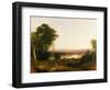 Exeter from Exwick-William Traies-Framed Giclee Print