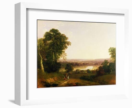 Exeter from Exwick-William Traies-Framed Giclee Print