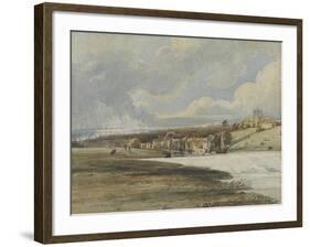 Exeter from Trew's Weir, C.1799-Thomas Girtin-Framed Giclee Print