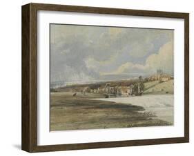 Exeter from Trew's Weir, C.1799-Thomas Girtin-Framed Giclee Print