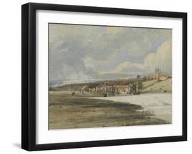 Exeter from Trew's Weir, C.1799-Thomas Girtin-Framed Giclee Print