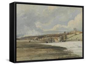 Exeter from Trew's Weir, C.1799-Thomas Girtin-Framed Stretched Canvas