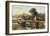 Exeter General View-Ernest W Haslehust-Framed Photographic Print