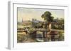 Exeter General View-Ernest W Haslehust-Framed Photographic Print