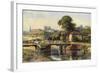 Exeter General View-Ernest W Haslehust-Framed Photographic Print