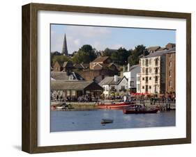 Exeter Quay, Exeter, Devon, England, United Kingdom, Europe-Lawrence Graham-Framed Photographic Print