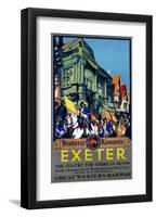 Exeter-null-Framed Art Print