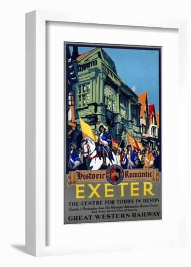 Exeter-null-Framed Art Print