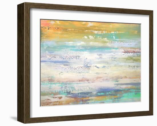 Exhale-Alicia Dunn-Framed Art Print