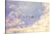 Exhale-Vintage Skies-Stretched Canvas